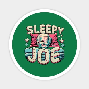 sleepy joe Magnet